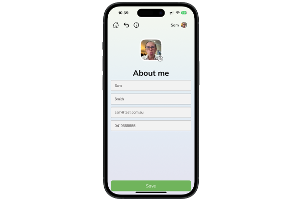 About Me Page