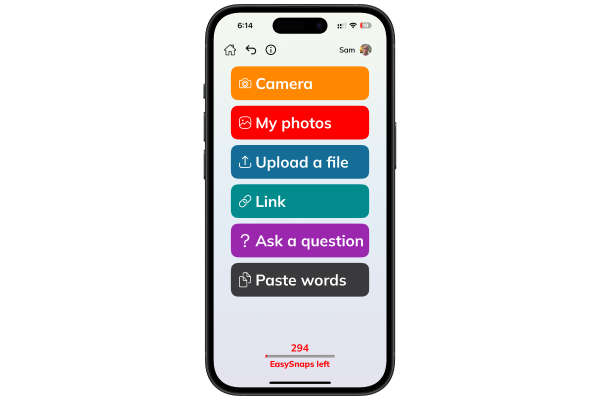 Home Screen